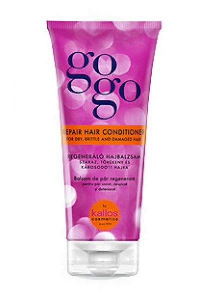 Kallos GoGo Hair Repair Conditioner - kondicionér na suché, lámavé a poškozené vlasy 200 ml