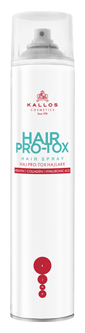 Kallos KJMN Pro-tox Hairspray - objemový výživný lak na vlasy, 400 ml