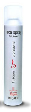 Broaer fijación eco -laca spray extra strong - ekologický lak na vlasy s extra silným spevnením, 300 ml