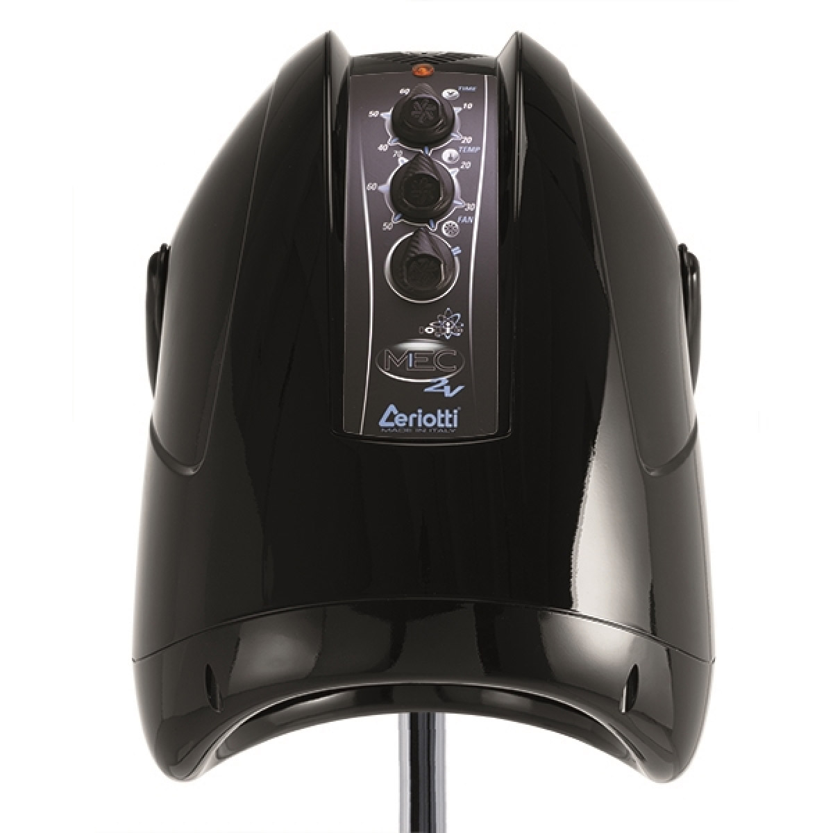​Ceriotti MEC 2 Speed Ionic Black - sušící helma s Ionic technologií - 2 - rychlostní, na stojanu, černá