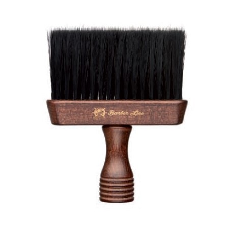 Barber Line Wooden Neck Brush Triton 06076 - drevený oprašovák na vlasy