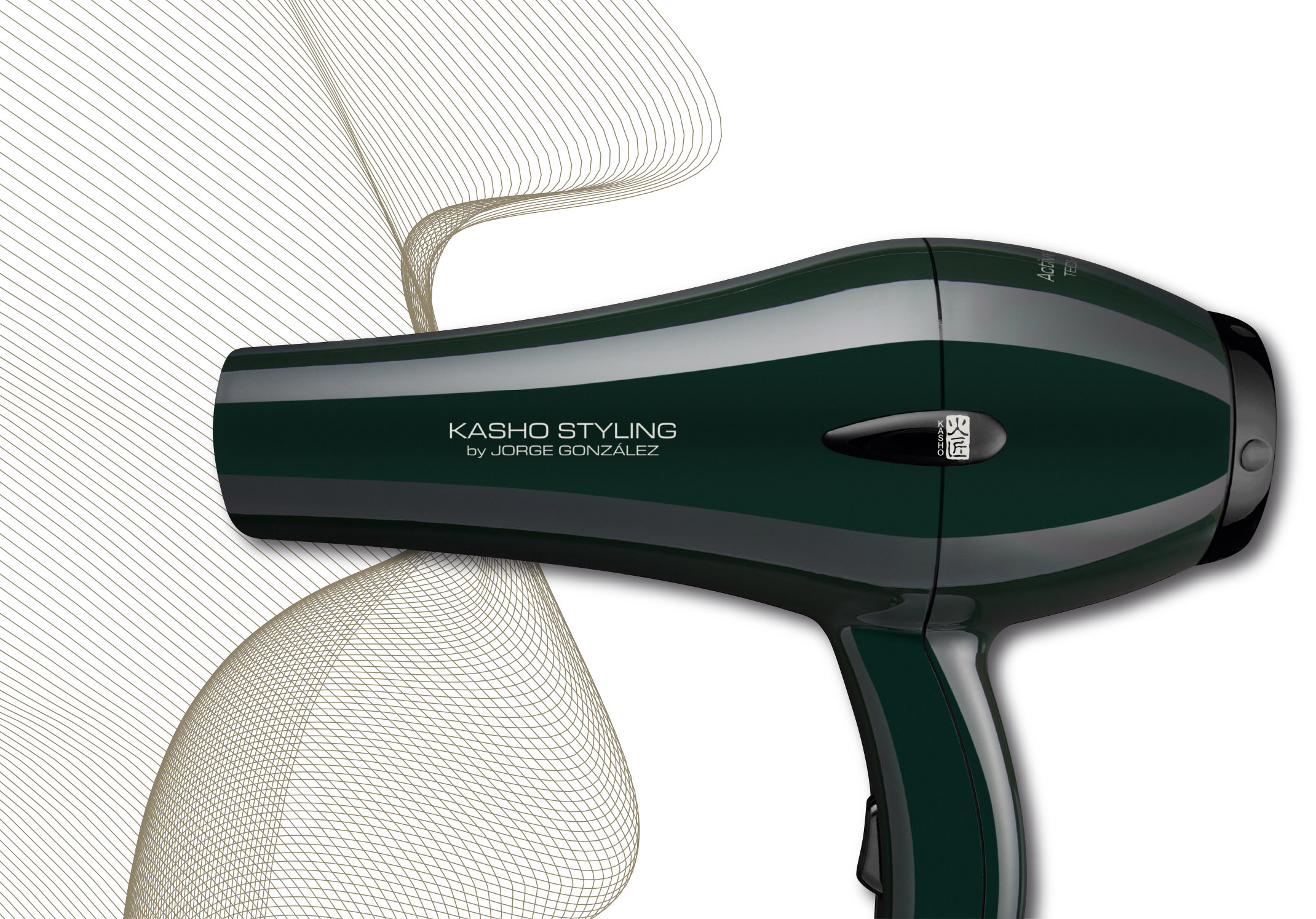 KASHO KSJG-02 Dryer Oxygen - profesionální fén na vlasy s inovativní technologií aktivní kyslík