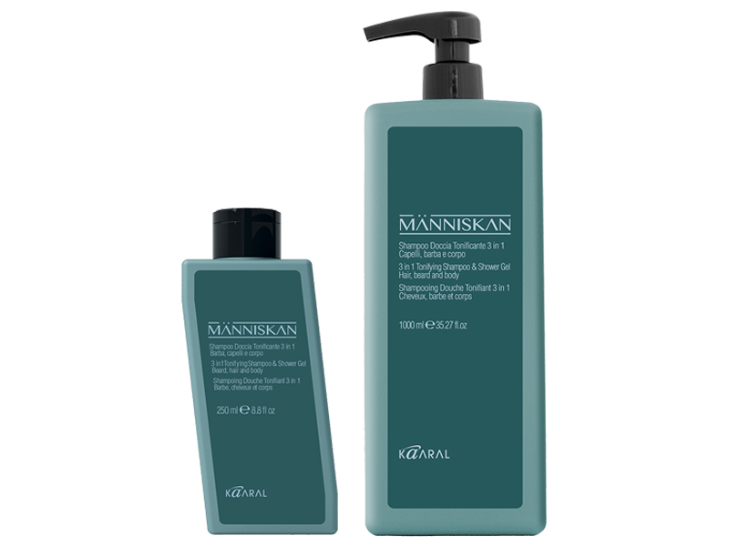 Människan 3v1 Shampoo - posilňujúci šampón a sprchový gél 3v1