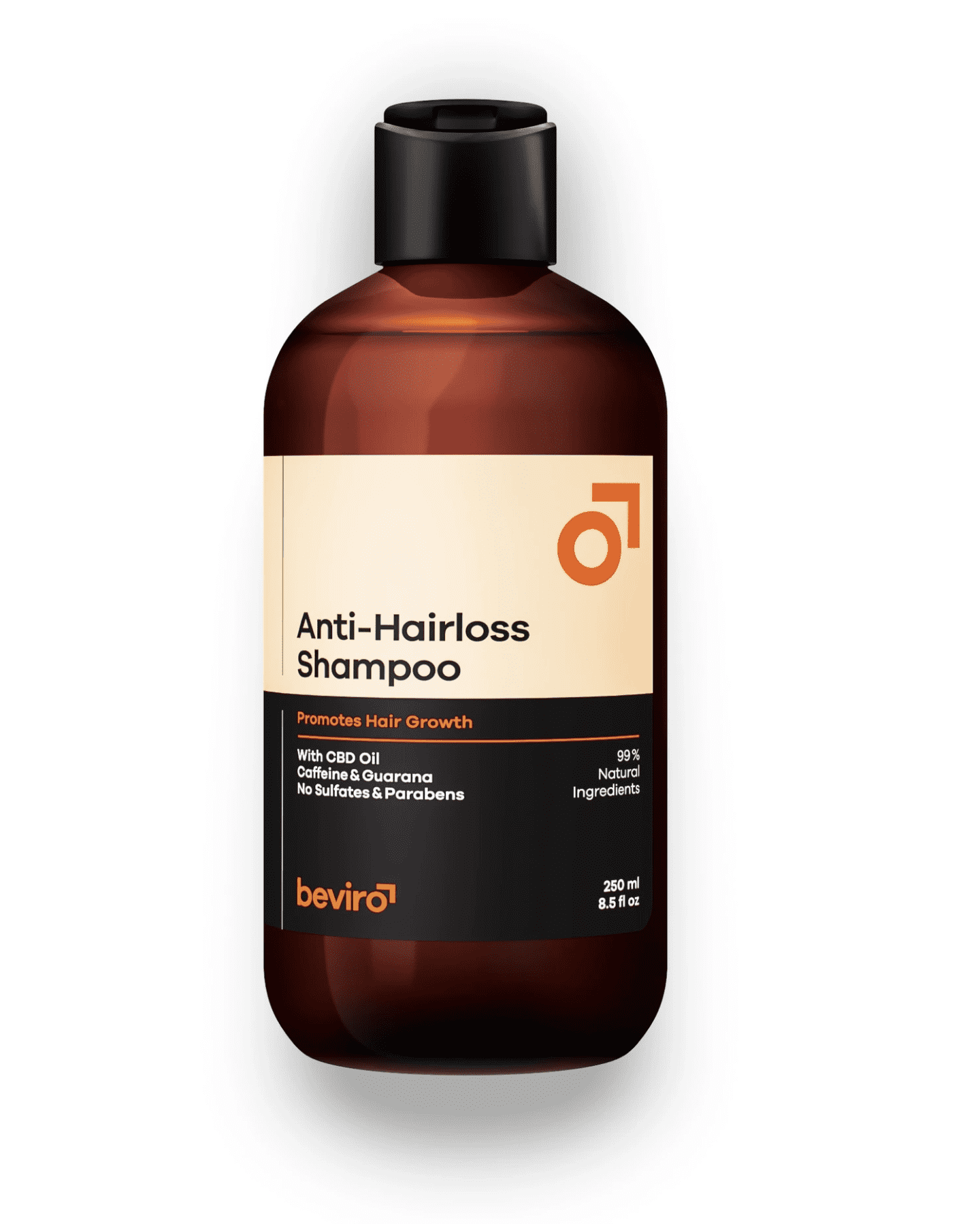 Beviro Anti-Hairloss Shampoo - šampón proti padaniu vlasov