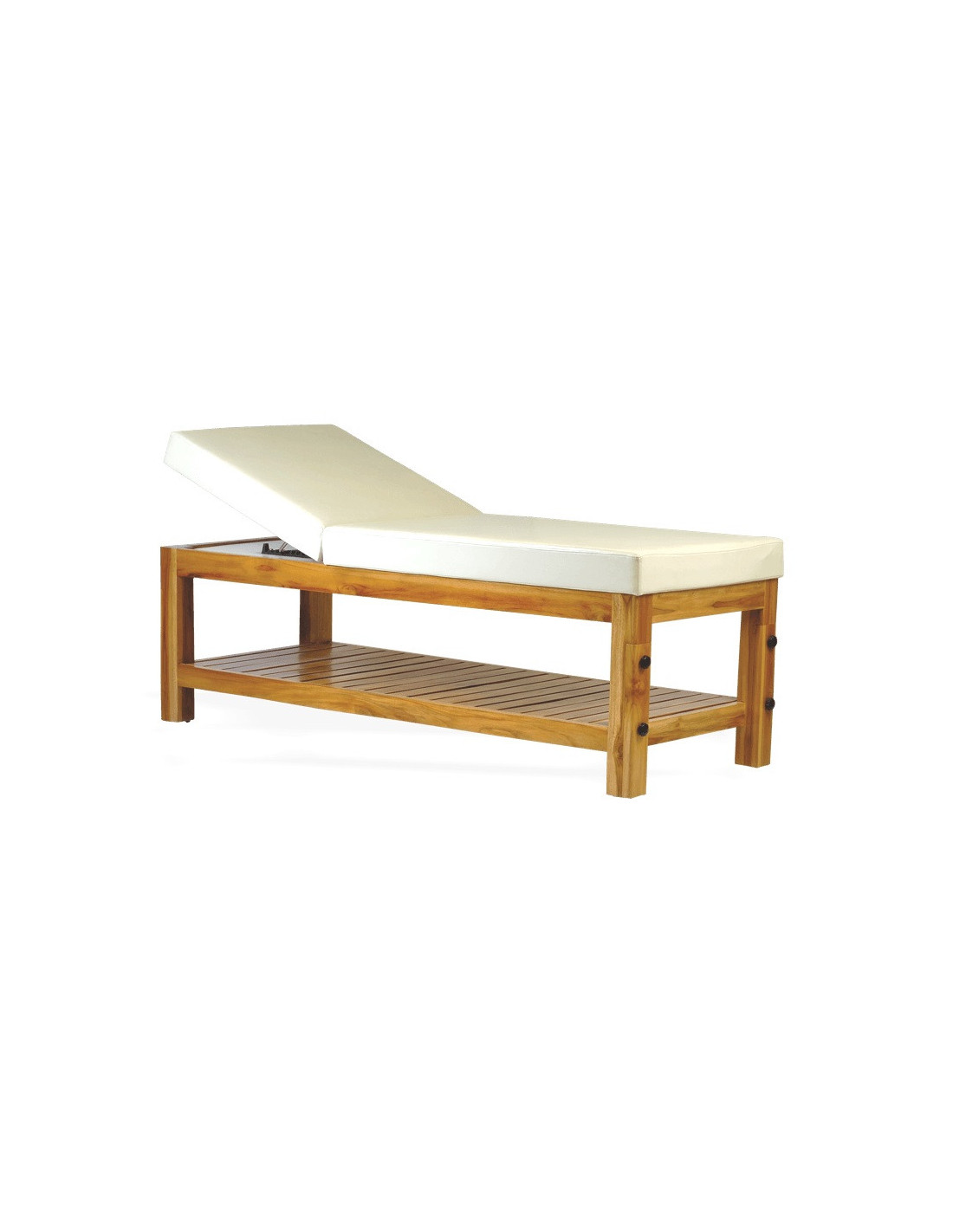 SPA masívny masážny stôl BLISS - drevo