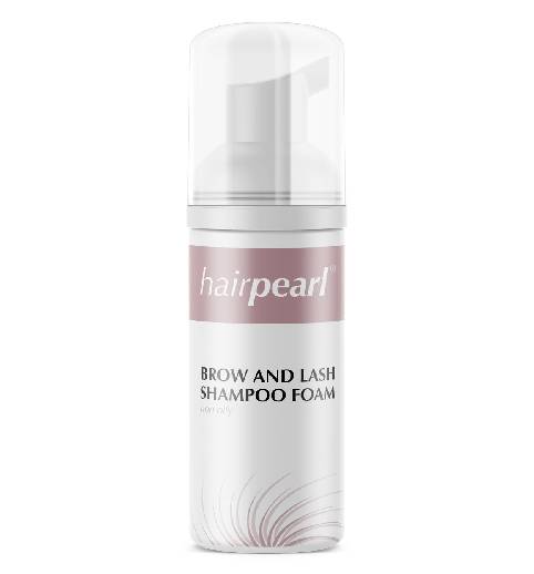 HairPearl Brow and Lash Shampoo Foam 6048 - čistiaca a odličovacia pena, 50 ml