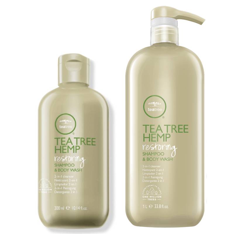 Paul Mitchell Tea Tree Hemp Shampoo & Body Wash - šampón & sprchový gél