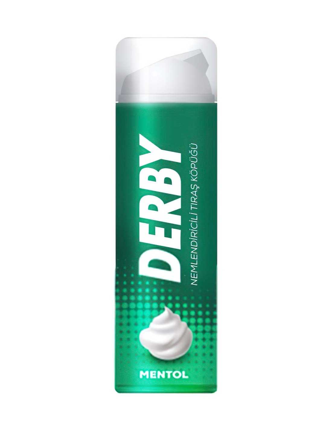 Derby Shaving Foam Menthol - hydratační pěna na holení s mentolovou vůní, 200 ml