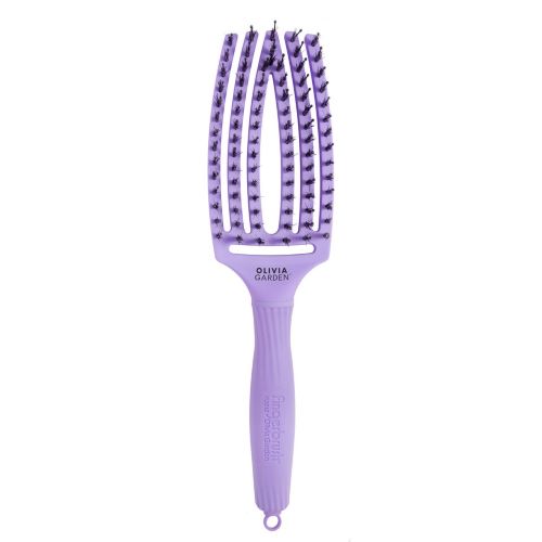 Olivia Garden FingerBrush Lavander Edition - kefa na fúkanie a rozčesávanie vlasov v levanduľovej edícií