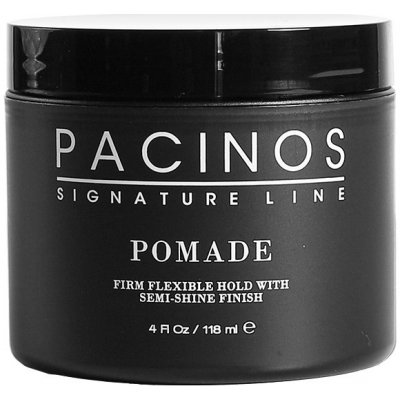Pacinos Pomade Firm Flexible Hold With Semi-Shine Finish - pomáda s flexibilným držaním a pololesklým efektom, 118 ml