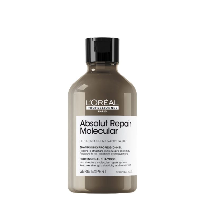 L'Oréal Professionnel Absolute Repair Molecular Shampoo - obnovujúci šampón, 300 ml